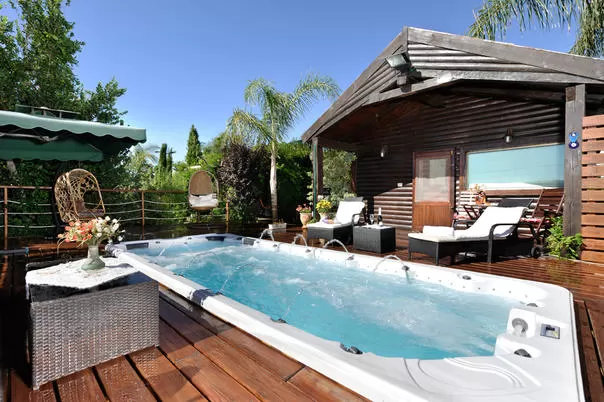 The pool is heated and pampering all year round - Pisat Bar couples only, Shomera, Western Galilee