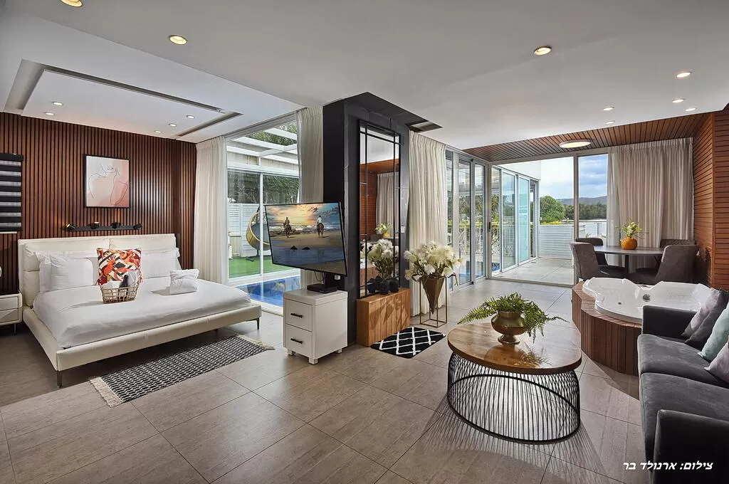 Designed boutique suites with a private pool - Alomot Yoset, Goren, Western Galilee