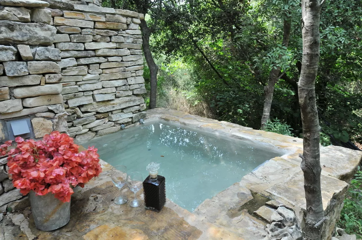 A personal plunge pool in the great outdoors - Al Ha Vadi couples only, Matat, Western Galilee