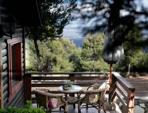 At the entrance it has a pleasant balcony with a view of the landscape - Villa View, Amoka, Upper Galilee
