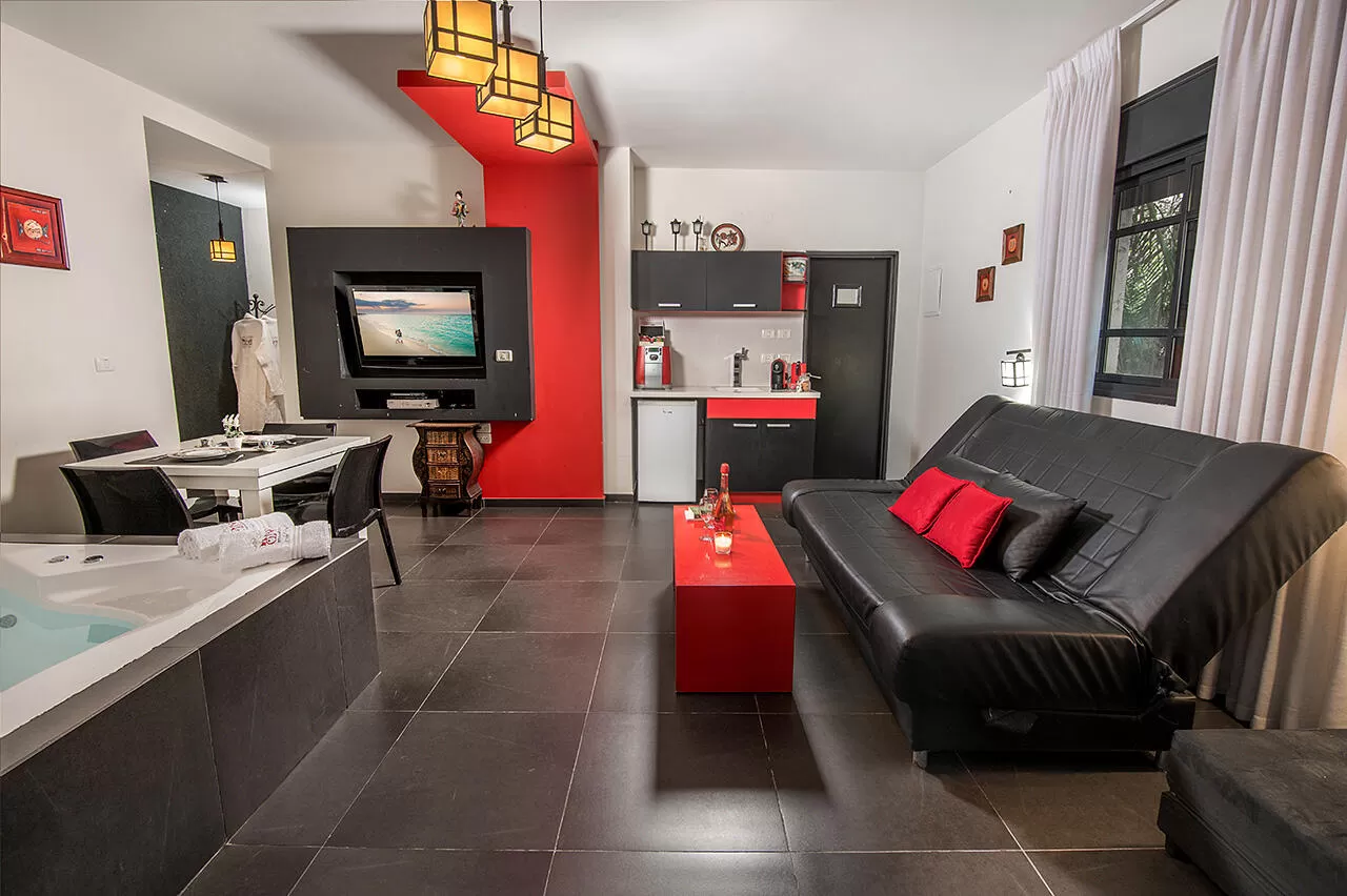 The Japanese suite is suitable for a couple with up to 3 children - Ahuzat Eden's, Had Nes, The Golan Heights and the Hermon