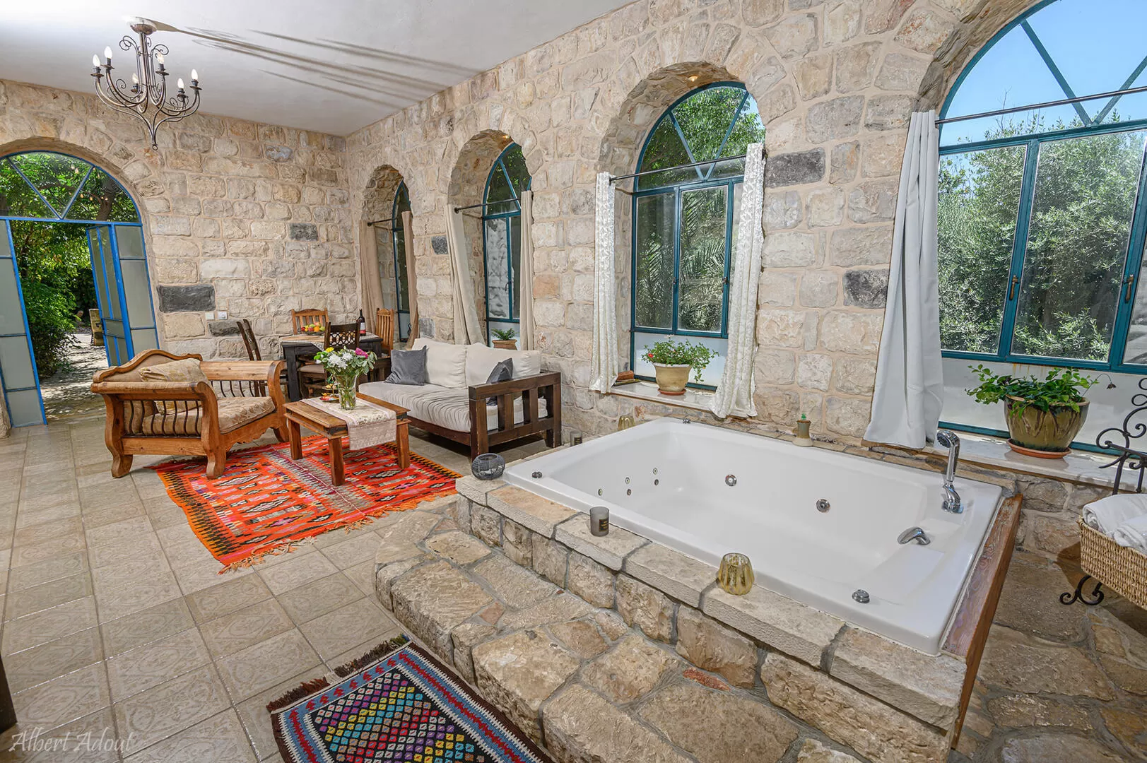 The Pearl suite measures 80 square meters and is suitable for up to 4 guests - Idyllia| Hapnina Beit Even Yukrateim, Amirim, Upper Galilee