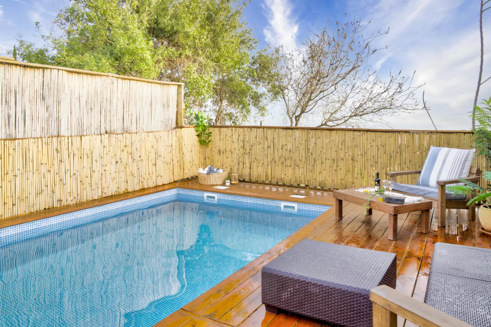 The pool is 140 cm deep - Villa Ahava Galilit, Amirim, Upper Galilee