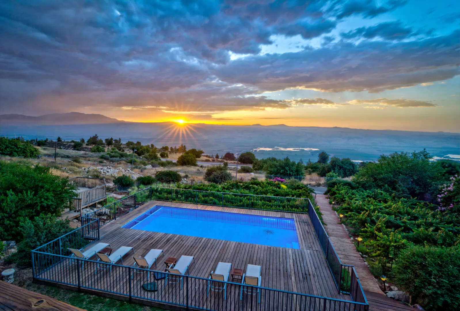 Naftali Estate is located in one of the most beautiful natural areas in Israel and is surrounded by a breathtaking panoramic view - Ahuzat Naftali