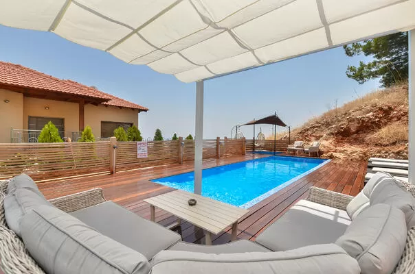 It is suitable for any season, cold winter or hot summer - Nof Moledet, Rosh Pina, Upper Galilee