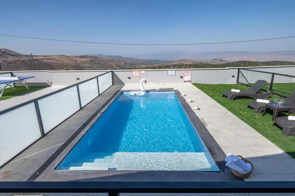 The pools are heated all year round - Almes, Alma, Upper Galilee