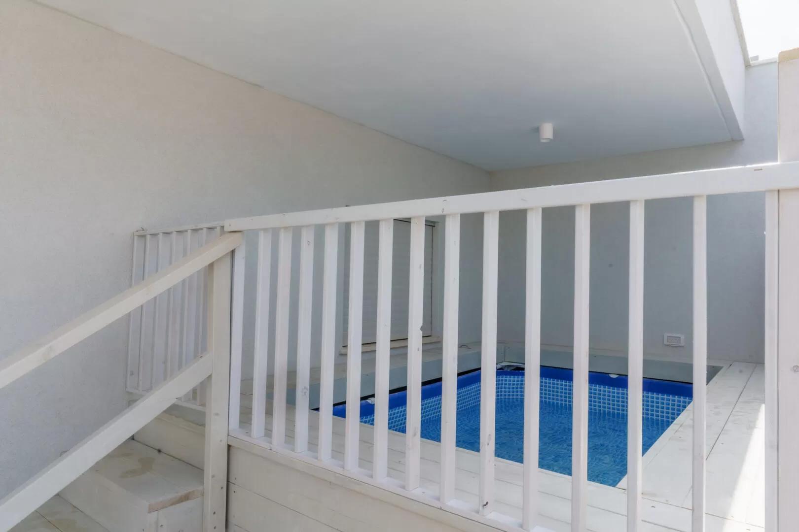 Each suite has a private Intex pool - Forest Suites, Yaara, Western Galilee