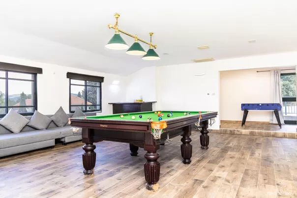Game tables within the premises - Casa Royale, Shomera, Western Galilee