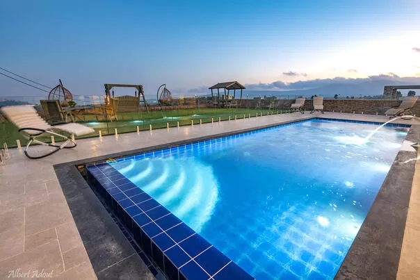 The size of the pool is 12x4 meters - Ahuzat Adama, Dalton, Upper Galilee