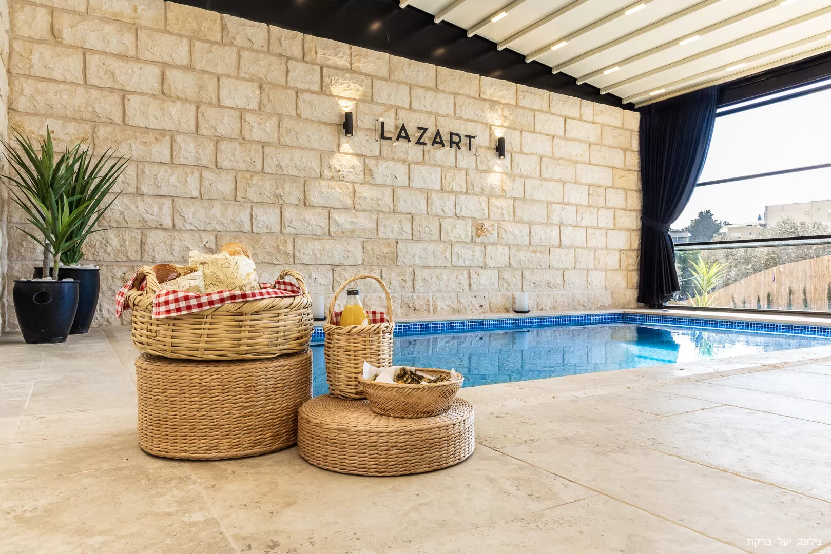 Design in a super invested style and feeling like in a spa - LAZARAT, Dalit al-Carmel, Carmel Beach