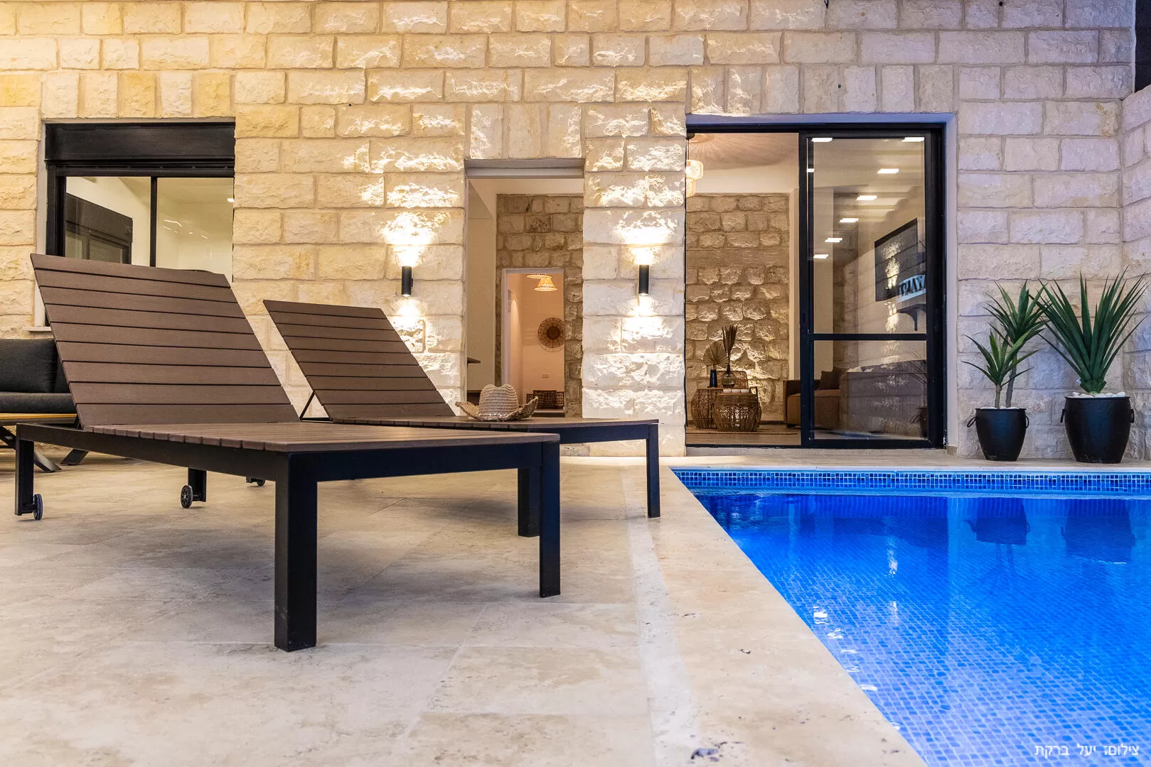 Two meticulously designed suites with a private heated pool - LAZARAT, Dalit al-Carmel, Carmel Beach