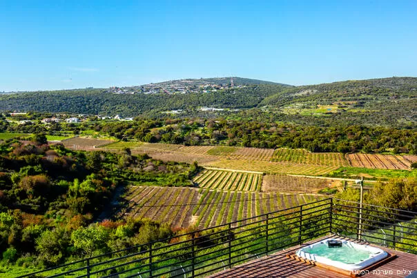 The complex sits on the first line for a panoramic view - Omer BaGalil, Even Menahem, Western Galilee