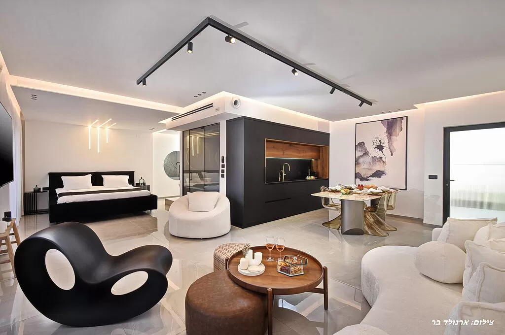 Innovative modern interior design - Cameo Suite, Dalton, Upper Galilee