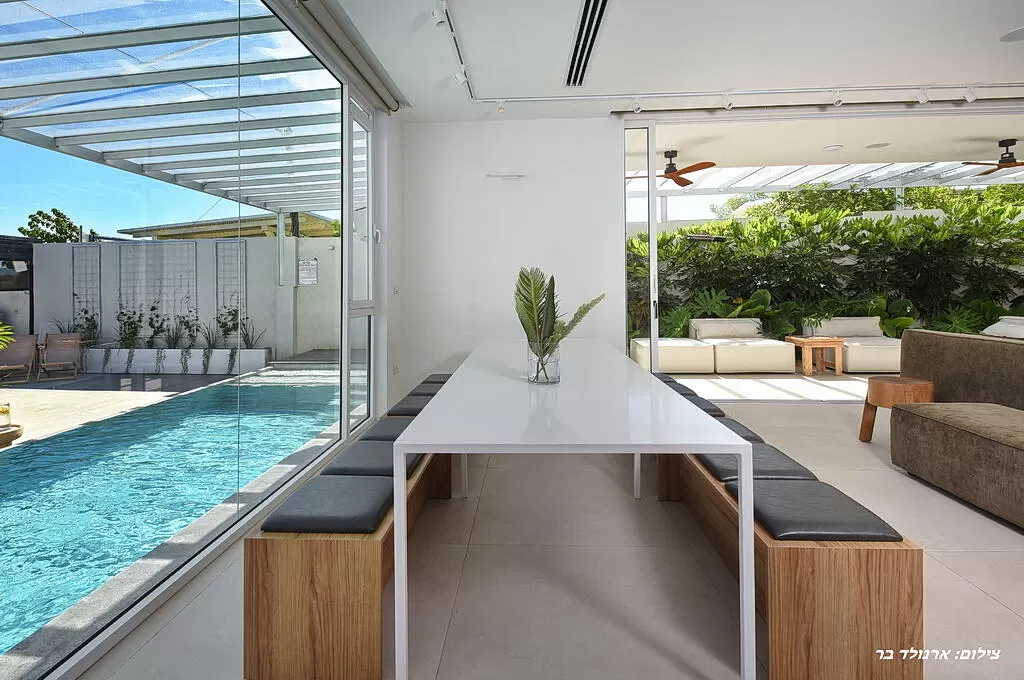 An architecturally designed villa with 4 master rooms and a complex outside the movies - Fjord Boutique, Upper Galilee