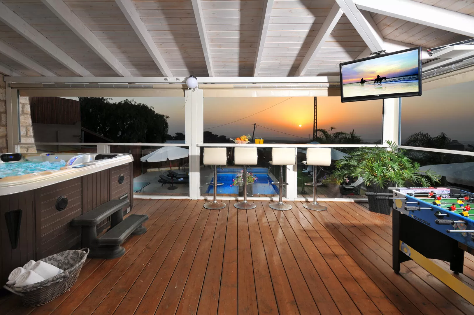 A balcony overlooking spectacular sunsets - Ahuzat Aloni, Ein Ya'akov, Western Galilee