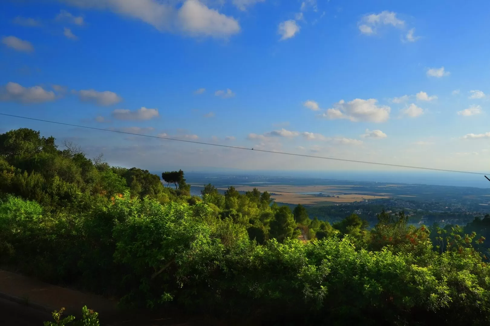 An open view overlooking the sea - Alon Hagalil, Hanita, Western Galilee