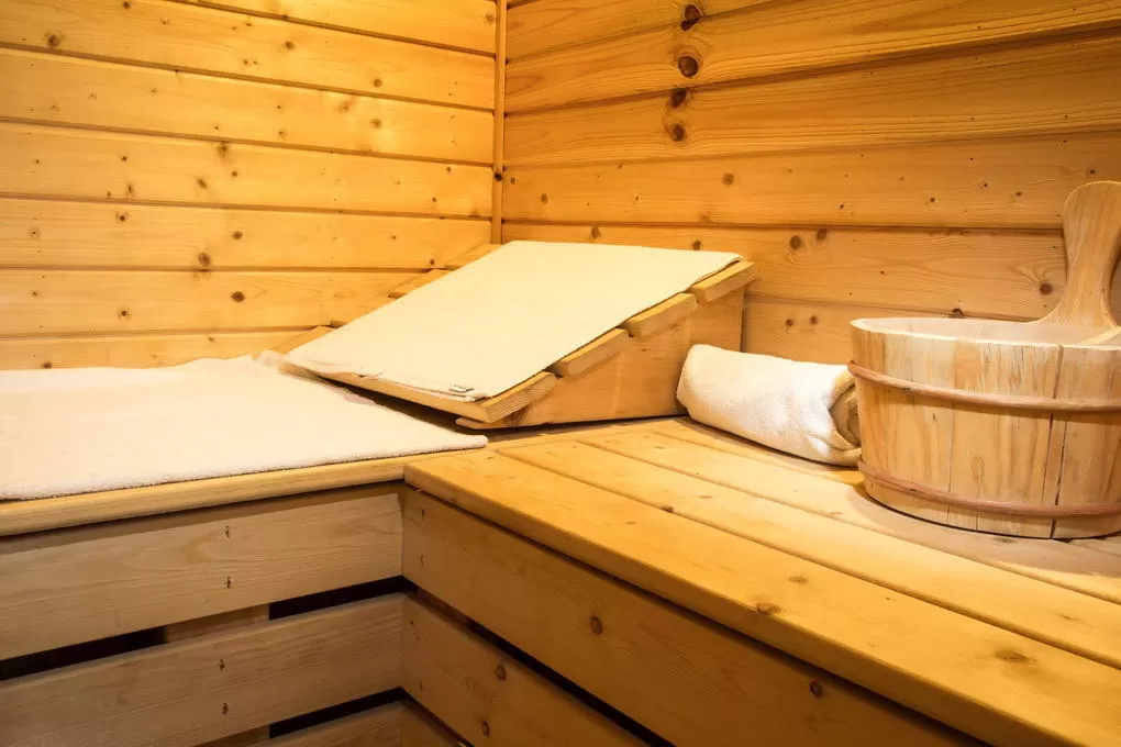 The cabins have a private dry sauna for each unit - Anicha, Had Nes, The Golan Heights and the Hermon
